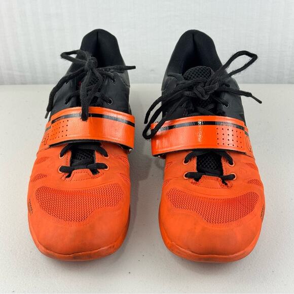 Reebok CrossFit Lifter 2.0 Orange/Black Athletic Gym Shoes Men’s Size 9 EUR 42